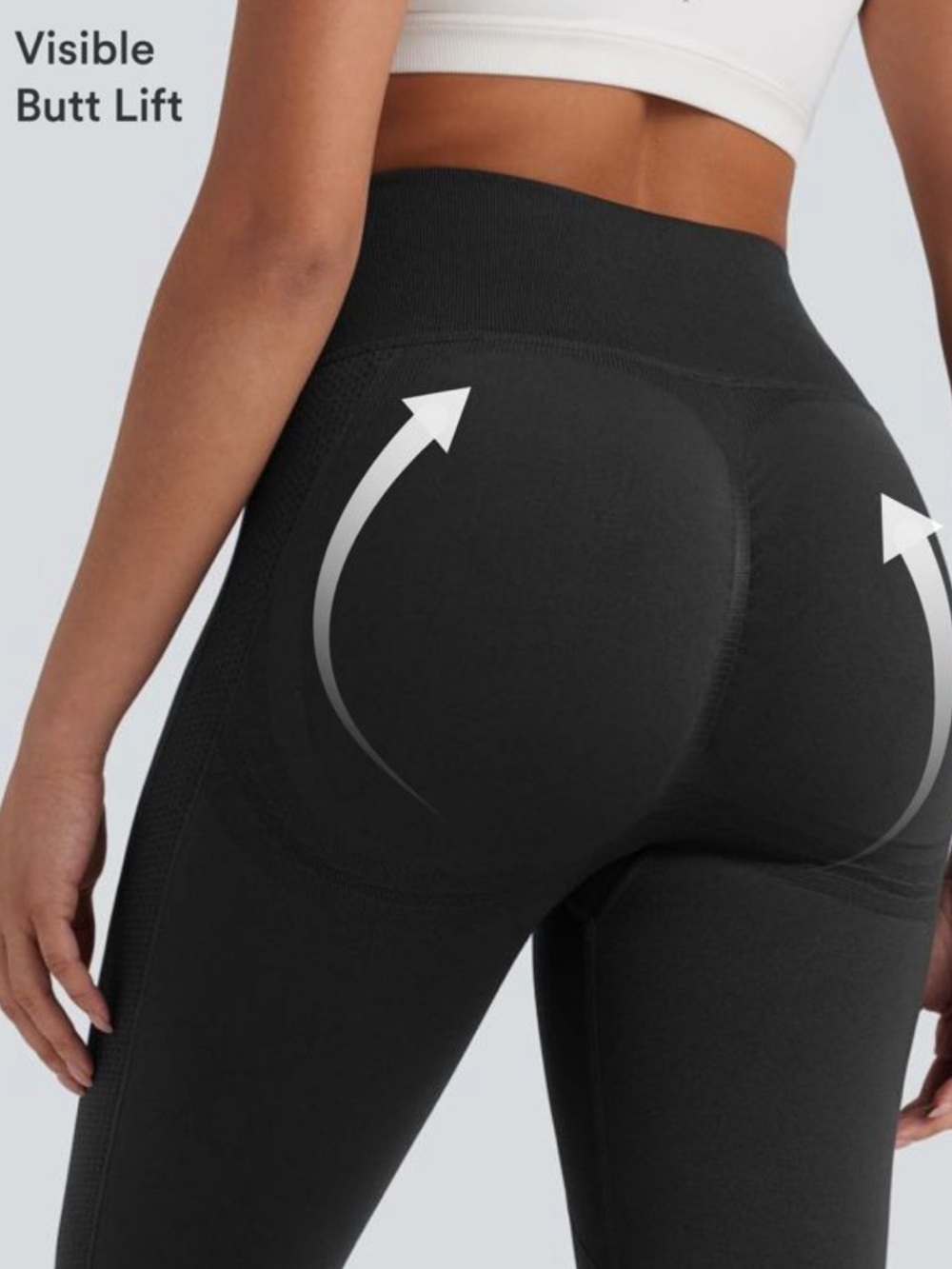 HALARA High Waisted Tummy Control Butt Lifting Legging - Picture 3 of 8